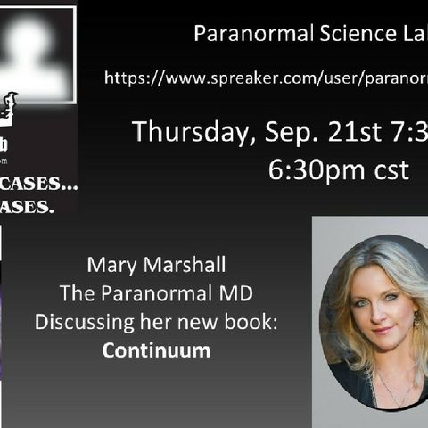 Psl Live Mary Marshall Paranormal MD Author Continuum