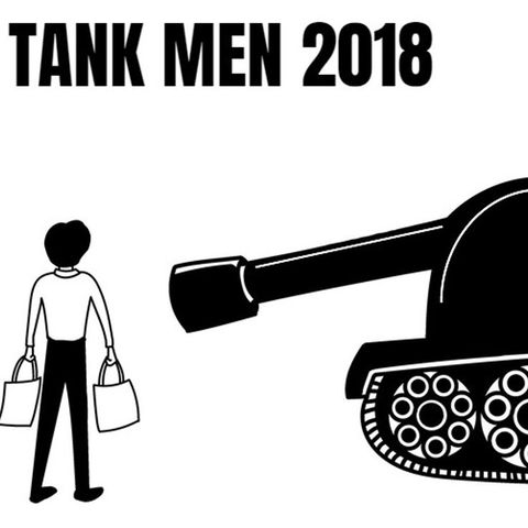 Badiucao e prepariamoci per il flash mob #TankMan2018