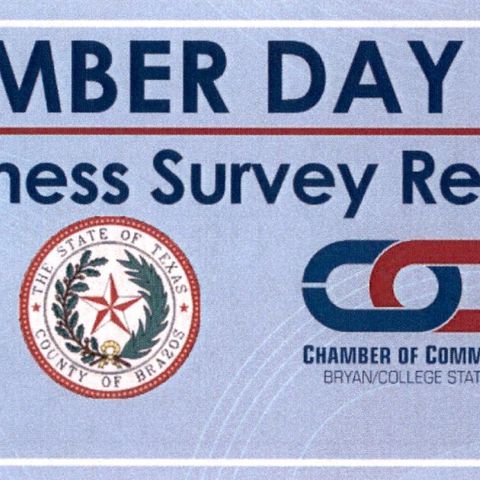 2021 Chamber Day survey results presented to Brazos County commissioners