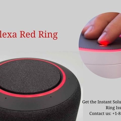 Get the Instant Solution Alexa Red Ring Issues