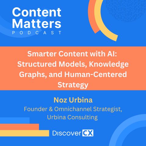 Smarter Content with AI: Structured Models, Knowledge Graphs, and Human-Centered Strategy