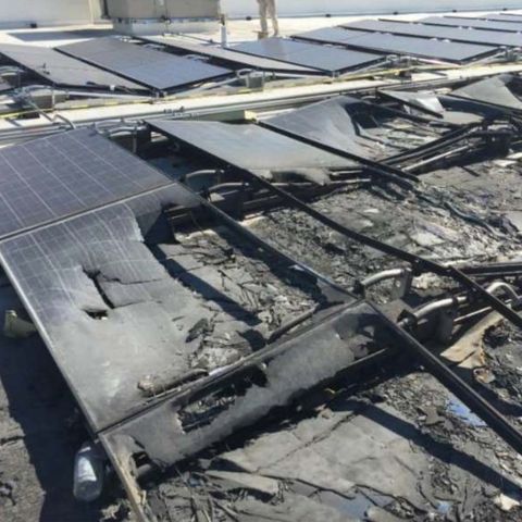 Walmart is suing Tesla over multiple solar panel fires