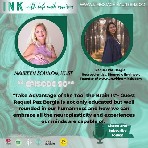 "Take Advantage of the Tool the Brain Is"- Episode 90- Guest Raquel Paz Bergia