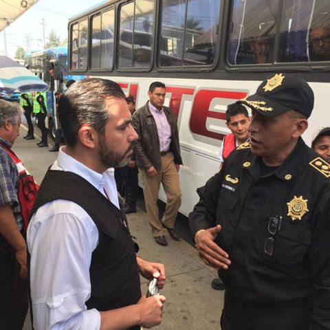 Realizan operativos contra extorsiones a operadores de transporte