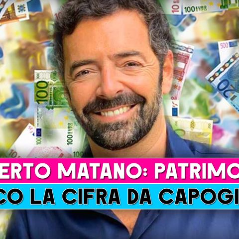 Alberto Matano, Patrimonio: Ecco La Cifra Da Capogiro!