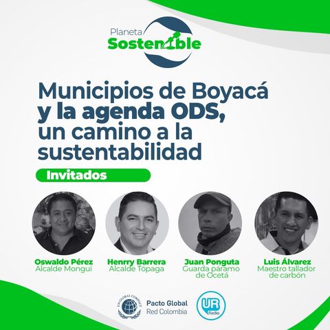 Municipios de Boyacá y la agenda ODS, un camino a la sustentabilidad