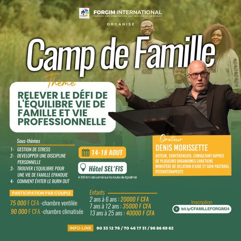 VIE DE FAMILLE ET GESTION DU TEMPS