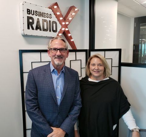 Lori Schutte with Jackson Physician Search and Craig Lemasters with GXG