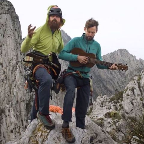 Nico e Sean, music climbers