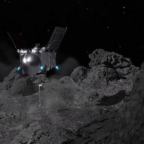Sonda Osiris-Rex della Nasa tocca l'Asteroide Bennu