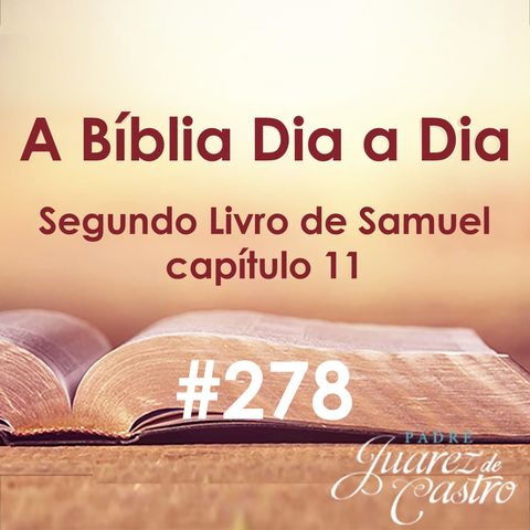 Curso Bíblico 278 - Segundo Livro Samuel 11 - Segunda Guerra contra os Amonitas, Adultério de Davi - Pare Juarez de Castro