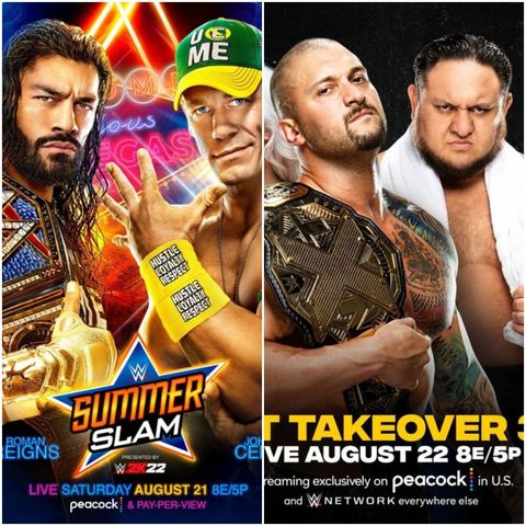 TV Party Tonight: SummerSlam (2021) and NXT TakeOver 36