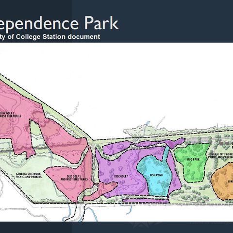 College Station city council approves a master plan for the repurposed Texas Independence Park