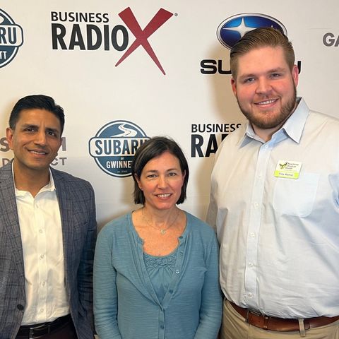 Dr. Heerain Shah with Psychiatric Professionals of Georgia and Christi Heidt & Riley Womac with Peachtree Christian Health