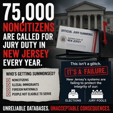 Ep. 1975: 75K Noncitizens Called for Jury Duty in New Jersey