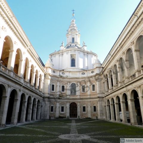 La Chiesa di San't Ivo alla Sapienza Borromini