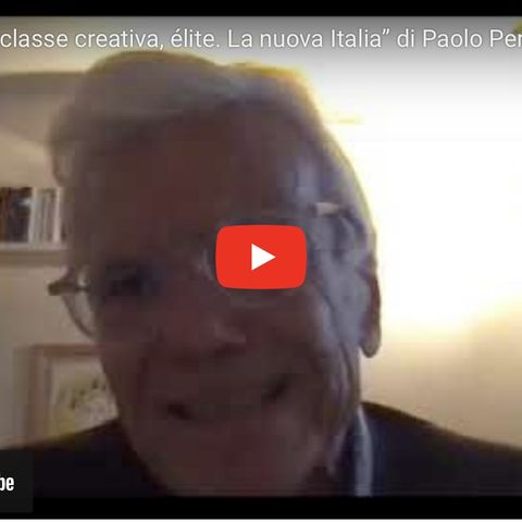 “Neoplebe, classe creativa, élite. La nuova Italia” di Paolo Perulli e Luciano Vettoretto
