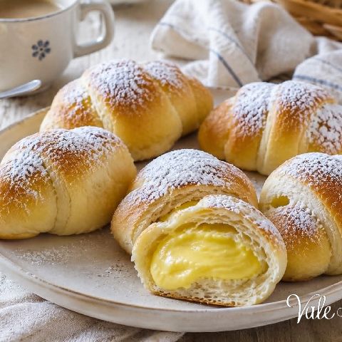Cornetti alla crema