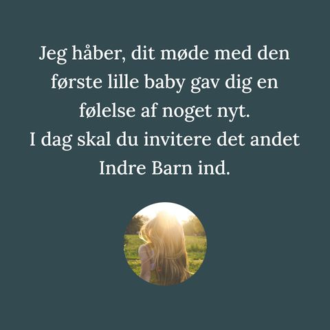 Indre Barn - anden meditation