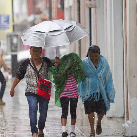Lluvias fuertes y con tormentas en Veracruz, Tabasco, Chiapas y Oaxaca.