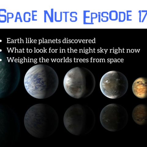 18: Space Nuts Episode 17 - 3 Earth like planets discovered - space community gets very excited!