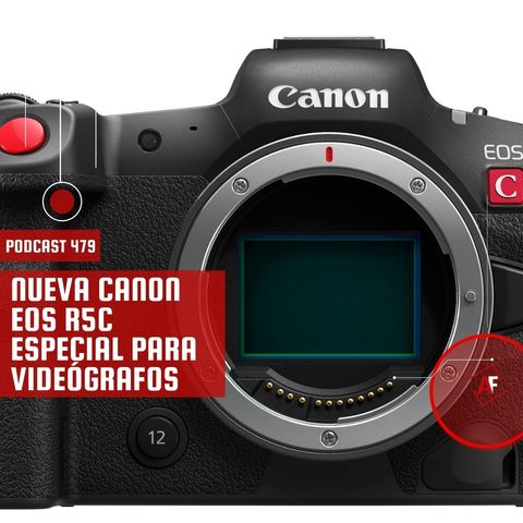 Nueva Canon EOS R5C. Especial para videógrafos