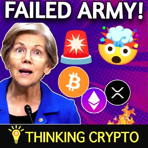 🚨ELIZABETH WARREN'S ANTI CRYPTO ARMY IS FAILING!