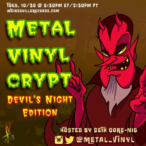 Metal Vinyl Crypt - Devil's Night Edition