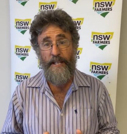 James Jackson @NSWFarmers president and vet, on working on farms and biosecurity amid threats like #FMD #LSD #varroamite #JEV