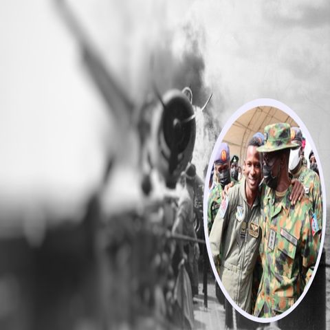 Pilot Survives As Nigeria Fighter Jet Battling Bandits Crashes