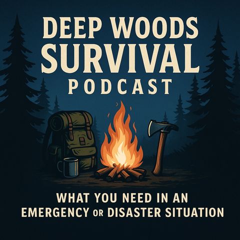 Deep Woods Survival Podcast | What You Need in an Emergency or Disaster Situation