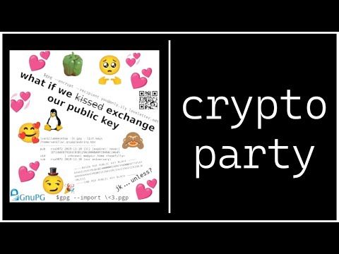 Crypto party with Matze.