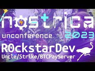 R0ckstarDev reflects on organising Nostrica and other stuff