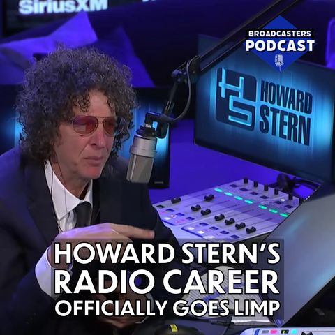 Howard Stern's Radio Career Officially Goes Limp