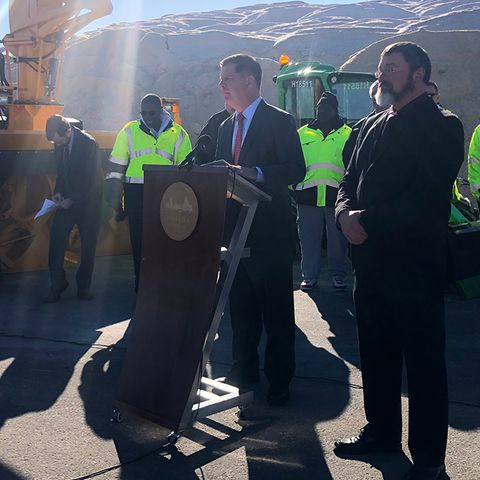 Mayor Walsh Holds Snow Prep Press Conference
