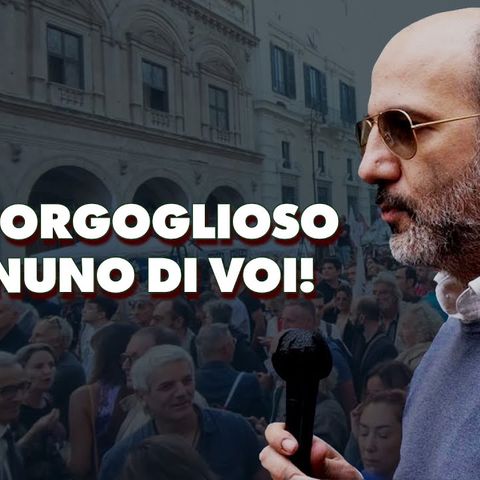 Sono orgoglioso di ognuno di voi!