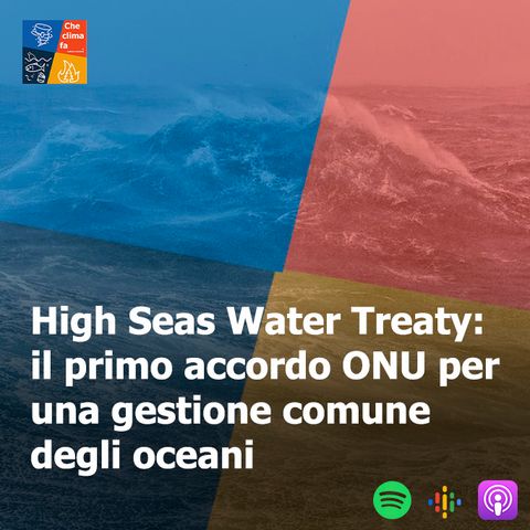 69 - High Seas Water Treaty: il primo accordo ONU per una gestione comune degli oceani