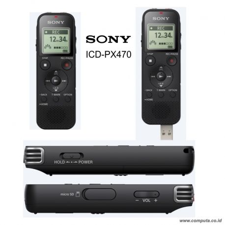 Peralatan Podcast Baru Sony ICD-PX470