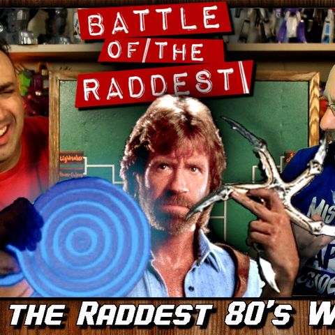 Battle of the Raddest: 80's Weapons [Tournament Bracket]