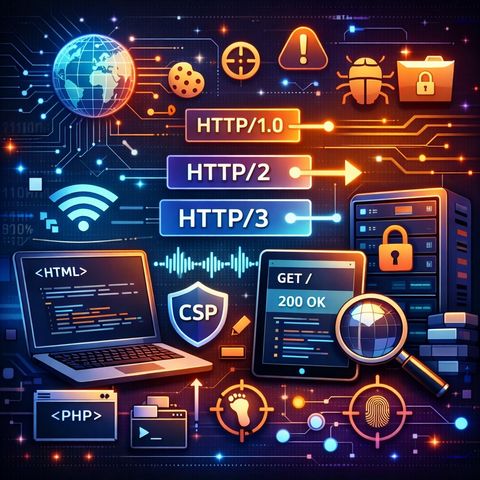 Course 27 - Hacking Web Applications, Penetration Testing, CTF | Episode 16: Web Technology Foundations: Protocols, Structure, and Scripting