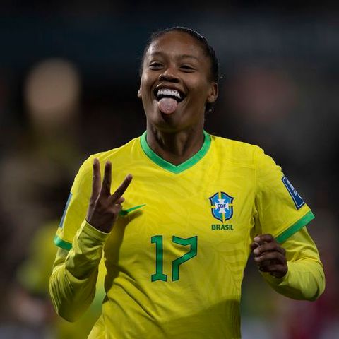 Esportes 43 minutos 10 segundos atrás Com Ary Borges, Brasil goleia o Panamá na estreia do Mundial feminino