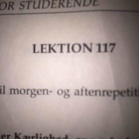 Lektion 117