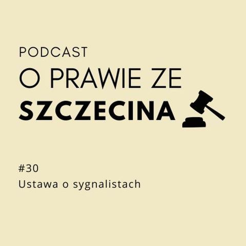 #30 Ustawa o sygnalistach