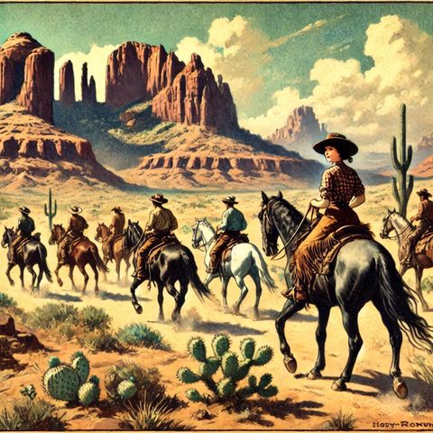 19 - Grace Harlowe's Overland Riders on the Great American Desert by Jessie Graham Flower
