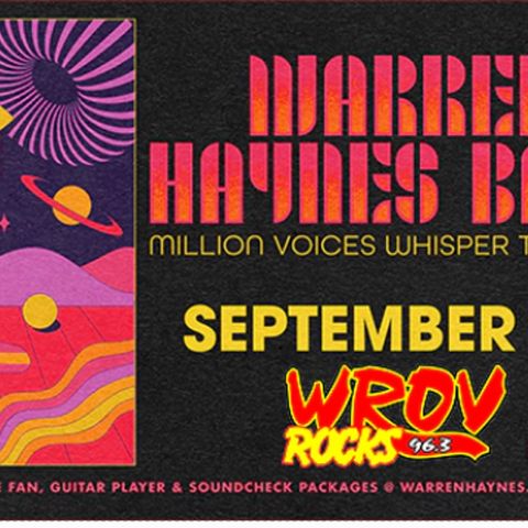 Scott at iHeart talks to Warren Hayes ahead of his show at Salem Civic Center!