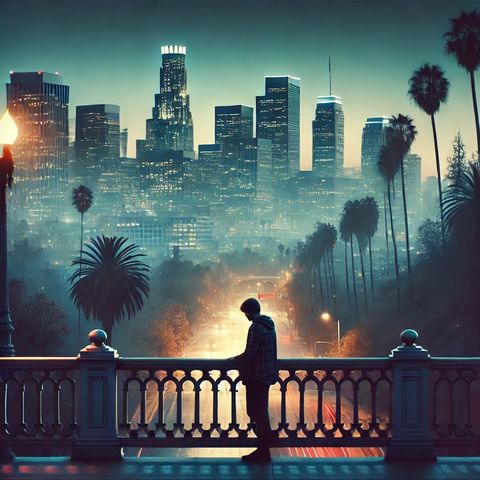 "Sometimes I feel like I don't have a partner. Sometimes I feel like my only friend. Is the city I live in the city of angels.."