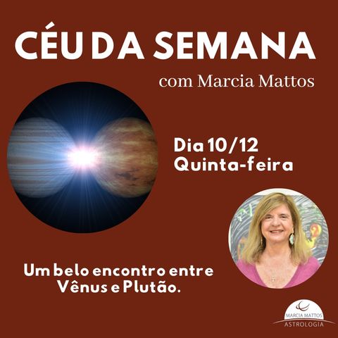 Céu da Semana - Quinta, dia 10/12: Um belo encontro entre Vênus e Plutão.