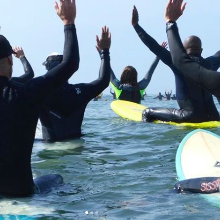 NYC Surfer's Unite at Paddle for George Floyd