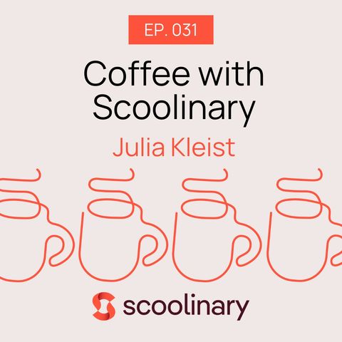 31. Coffee with Julia Kleist — Doubtful about plant-based cooking? "You cannot do anything wrong"