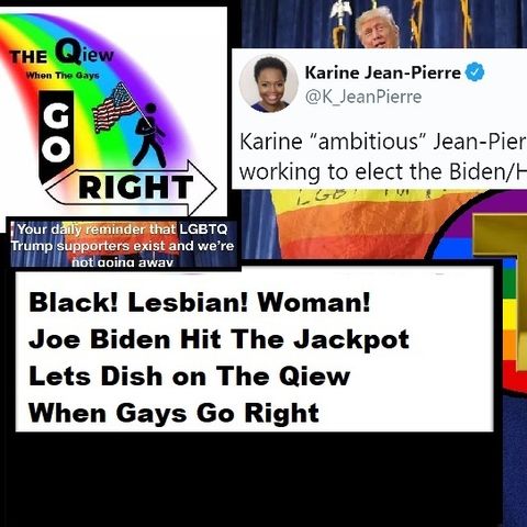 Black Lesbian Woman Joe Biden Hit The Jackpot lets Dish on The Qiew when Gays Go Right